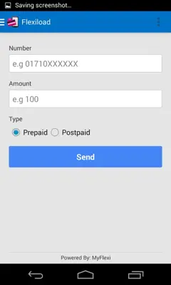 MyFlexi android App screenshot 1